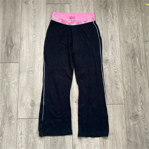 Everlast Women S Black And Pink Joggers Tracksuits Depop