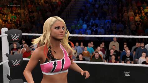 Alexa Bliss Vs Bayley Wwe Raw Sd Womens Titles Wwe Summerslam Wwe