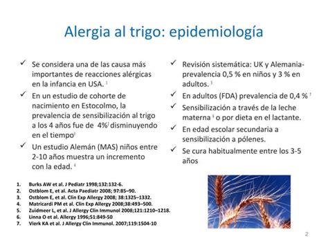 Alergia Al Trigo PPT