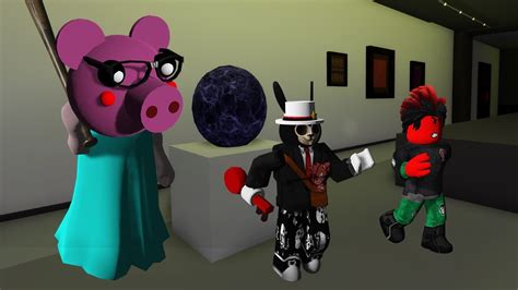 Cómo ESCAPAR de la GALERÍA de ARTE de PIGGY en ROBLOX Chapter 3 YouTube