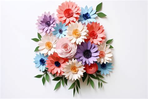 Flower bouquet craft plant art. | Premium Photo Illustration - rawpixel