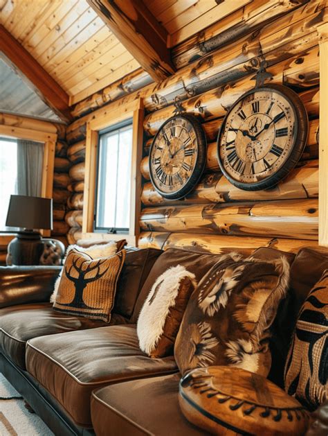 22 Rustic Log Cabin Wall Decor Ideas for a Homey Feel