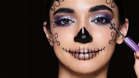 Sugar Skull Makeup Tutorial Halloween Makeup Maybelline Halloween