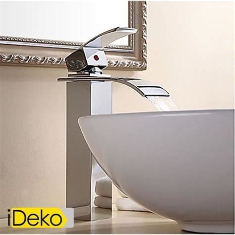 Ideko Robinet Mitigeur Lavabo Salle De Bain Personnalis E Vier