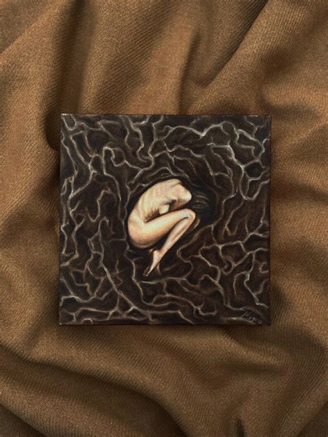 Dance Of Roots Birth Oil Painting On Canvas Nude Painting Naked