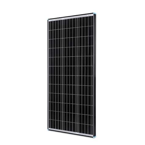 Renogy Watt Volt Monocrystalline Black Frame Solar Panel With