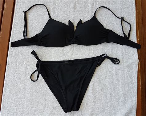 Svart Bikini Set Köp på Tradera