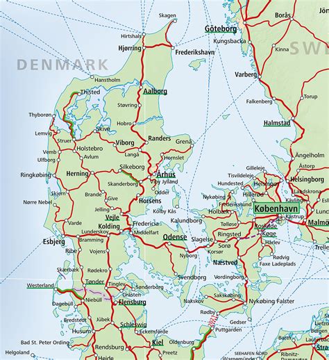 Denmark Train Map – ACP Rail