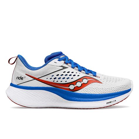 Saucony Chaussures Running Homme Ride 17 White Cobalt BIKE24