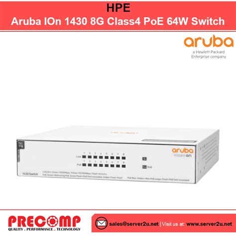 Hpe Aruba Instant On G Class Poe W Switch R R A Shopee