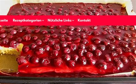 Kirsch Schmand Blechkuchen Rezept Rezepte