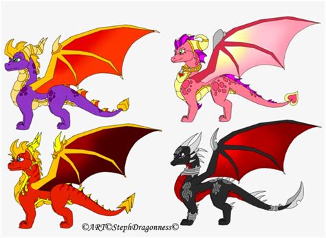 Download Transparent Spyro Ember Flame Cynder By Stephdragonness Spyro