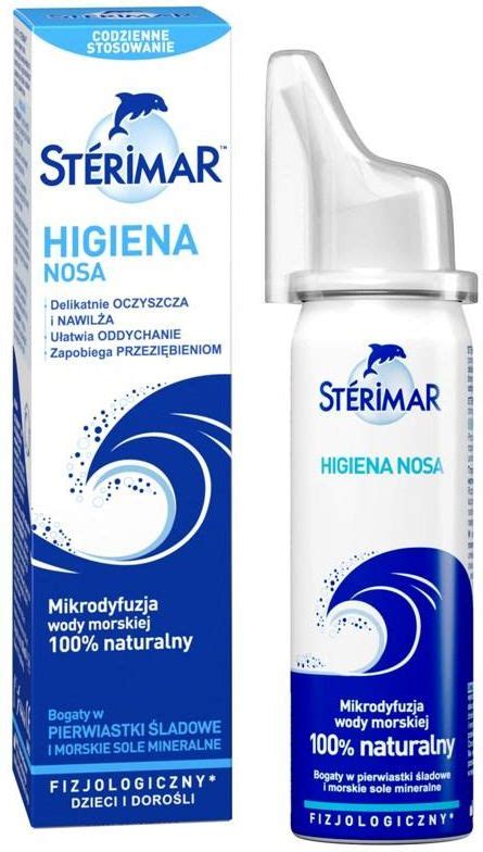 STERIMAR Higiena Nosa Woda Morska 100ml Opinie I Ceny Na Ceneo Pl