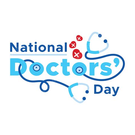 National Doctors Day 2024 Logo - Nona Thalia