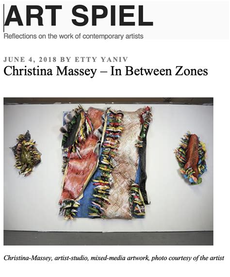 About — Artist Christina Massey