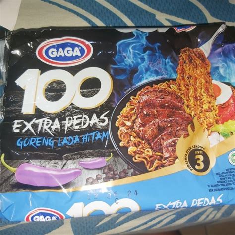 Gaga Mie Goreng Extra Pedas Lada Hitam Lazada Indonesia