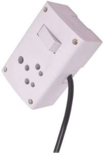 ZOLDYCK Pvc Extension Board Heavy Duty 2 In 1 15A 54 1 Socket And 1