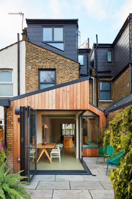 Colourful Yet Calm Family Home - Kitchen - Contemporary - Dining Room