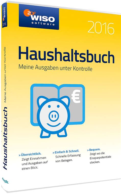 WISO Haushaltsbuch 2016 Buhl Data Service GmbH Amazon De Games