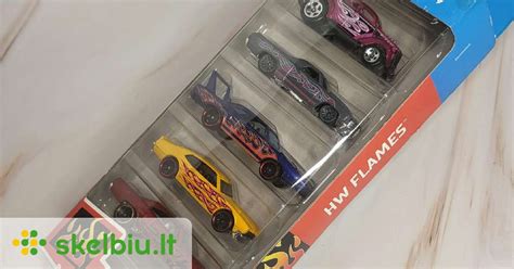 Hot Wheels Hw Flames 5 Vnt Rinkinys Skelbiu Lt