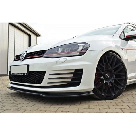 Lame Du Pare Chocs Avant V Vw Golf Vii Gti Maxton Design Autodc