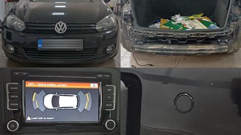 Montaj Senzori Parcare Fata Spate Vw Golf Vi Originali