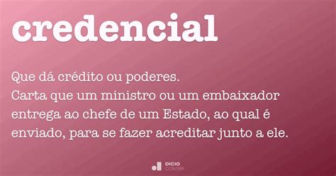 O Que É Credencia
