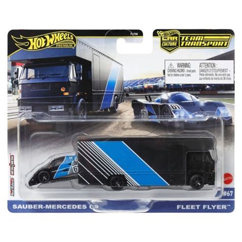 Hot Wheels Premium TEAM TRANSPORT Mercedes Benz Sauber C Fleet Flyer Shopee Malaysia
