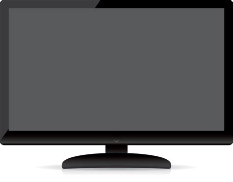 modern blank flat screen tv isolated on white background 10495345 ...