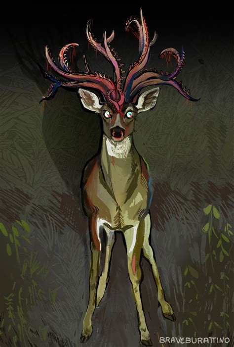 Creature Concept Art Creature Design Creature Art Wendigo Not Deer