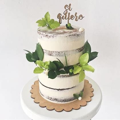 Naked Cakes Trucos Para Preparar Las Tortas De Boda Que Son Tendencia Infobae