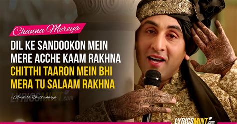 6 Soulful Quotes from Sad-song of the year – “Channa Mereya”