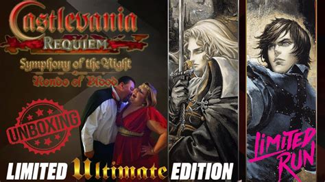 Castlevania Requiem Ultimate Edition Limited Run Games Unboxing