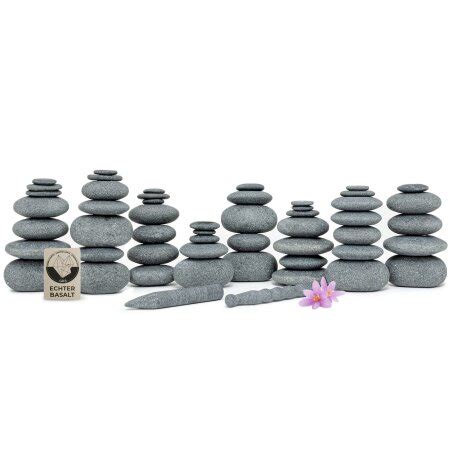 Hot Stone Set Profi Mit 52 Hot Stones Natursteine
