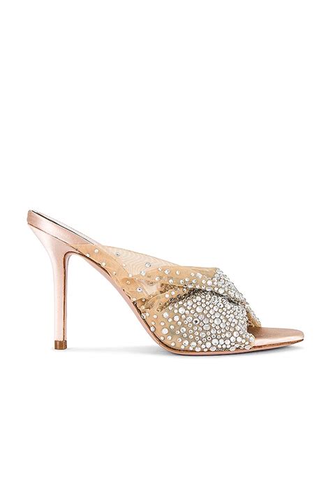 GEDEBE Mariel Mule In Nude Crystal REVOLVE