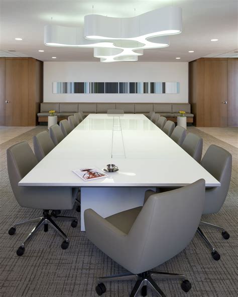 Tavola Conference Table Gloss White Glass Top White Panel Base