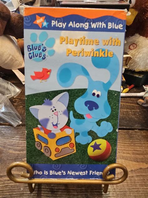 Blues Clues Playtime With Periwinkle VHS 2001 Shannon Talbot