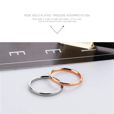 2021 Couple Rings 18k Rose Gold Platinum Crystal I Love U All Day Women