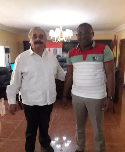 El Embajador De Cuba Se Entrevista Con El Gobernador De Guinea Conakry