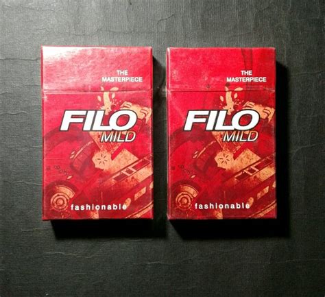 Jual Koleksi Rokok Jadul Filo Mild Merah Di Lapak Mahar Ouderwets