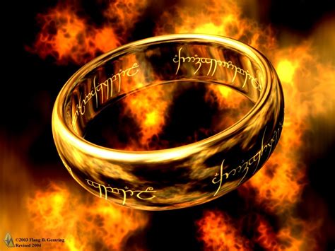 Lord Of The Rings Ring wallpaper | 1024x768 | #5558