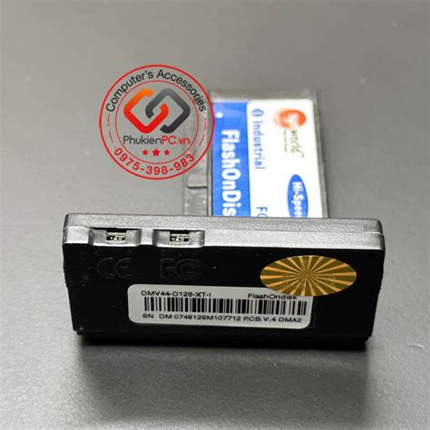 Thẻ nhớ công nghiệp EDC ATA IDE 44PIN 128MB thương hiệu Sunworld