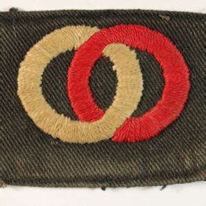 Th Infantry Division Ww Embroidered Cloth Formation Sign Badge Lot