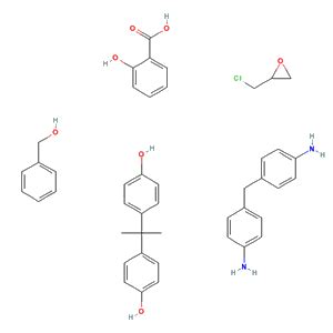 CAS 68988-23-8 Benzoic acid, 2-hydroxy-, reaction products with benzyl alc., bisphenol A ...