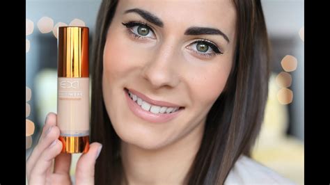 First Impressions | EX1 Invisiwear Liquid Foundation - YouTube