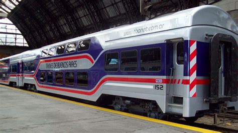 Tren Sarmiento Nuevo Paso A La Vuelta De Vagones Doble Piso