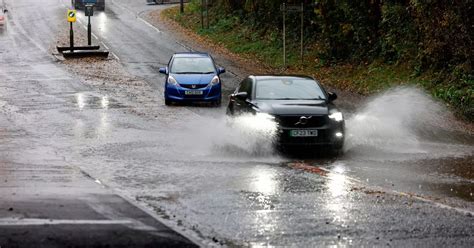 Met Office 24 Hour Danger To Life Weather Warning Issued As 8cm Of