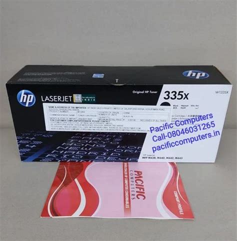 HP 335X Black Original LaserJet Toner Cartridge, Page Yield:13,700 ...