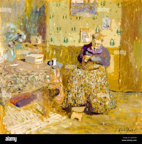edouard vuillard painting  res stock photography  images alamy