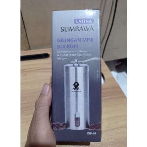 Jual Hand Grinder LATINA Sumbawa V6 Grinder Manual Latina Sumba Mini Alat Penggiling Kopi